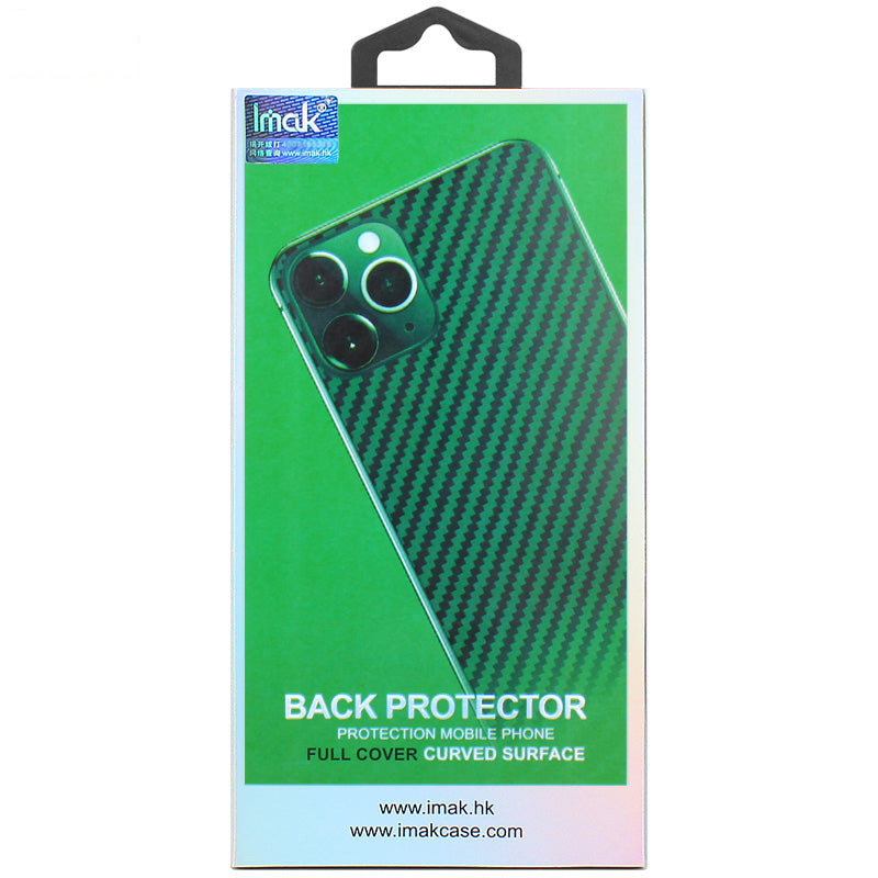 IMAK Carbon Fiber Texture Soft PVC Back Protector til Samsung Galaxy Note 10 IMAK Carbon Fiber Texture Soft PVC Back Protector til Samsung Galaxy Note 10
